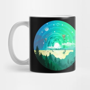 Fantasy landscape Mug